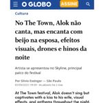 Alok Instagram - Insane crowd 🤩🇧🇷 Still can’t get over this night! Ainda compreendendo a energia de vocês no @thetownfestival! Muito obrigado pelo carinho! 🤍 (A matéria da Exame se refere ao primeiro FDS 🫶🏼) São Paulo, Brazil