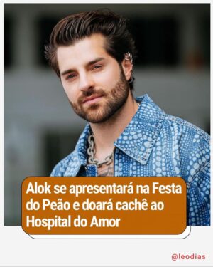 Alok Instagram - One last show before taking over Rio de Janeiro and Copacabana tonight 😎🔥

Barretos já tem meu coração tem muito tempo! 🫶🏼
Sobre o Hospital Do Amor de Barretos: ele é uma das referências no tratamento de câncer no Brasil e sobrevive principalmente de doações para atender gratuitamente mais de 500 mil pessoas por ano. É a maior rede de atendimento oncológico da América Latina. 
Saiba como doar também seguindo o @hospitaldeamor

Rio de Janeiro, nos vemos logo mais no “O Show do Século”!