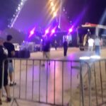 Alok Instagram - Deslize a tela para + infos 👉🏼 With over 900 police officers on the streets, Alok's "Show of the Century" will have a strong security setup with 20 watchtowers and 16 checkpoint areas for bag checks with metal detectors spread across Copacabana. There will be: 900 police officers; 20 observation towers; 43 vehicles; 4 tents and 5 all-terrain vehicles on the sand strip; Special group performances, such as BPChoque, BPTur, actions with dogs, and mounted police; 7 fixed cabins; Aerial Mobile Group (GAM) action in monitoring with drones. Idealizado e produzido por SRCOM, o “Show do Século” (em comemoração aos 100 anos do @belmondcopacabanapalace e aniversário do Alok) é apresentado pela @gwmbrasil e conta com o patrocínio de Ágora Investimentos, Vivo, Diamond Cars e Secretaria de Cultura e Economia Criativa do Estado do Rio de Janeiro, através da Lei Estadual de Incentivo à Cultura. Apoio institucional de Copacabana Palace A Belmond Hotel, RioTur, Prefeitura do Rio, TurisRio e Secretaria de Estado de Turismo do Rio de Janeiro. A 2W Ecobank é a parceira de sustentabilidade e as rádios oficiais do evento são Mix Rio FM e Rádio Globo 98,1 FM. O esquema de segurança será semelhante ao do réveillon do Rio de Janeiro. 26 de agosto, das 20 às 22 horas na praia de Copacabana. Transmissão ao vivo pelo @globoplay e @multishow, com melhores momentos na @tvglobo após Jungle Fight. Vídeos: @lucianoalma @eusilvialeticiamakeup @jose_bouzon.rio @jacksonbraga1 @danicr10 @f.ferreira__ @stefanoguidaperdigao Obs.: Apenas a primeira imagem em português é do Jornal Extra. A segunda imagem foi produzida com informações oficiais dos órgãos de segurança pública. Copacabana, Rio de Janeiro