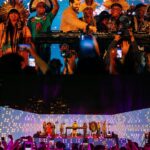 Alok Instagram - Amazing what we did together last Friday in view of the United Nations Headquarters in New York! We lit up the sky with the voices of more than 9 million people. Over 1,000 drones projected a powerful message for the protection of the Amazon! “THE FUTURE IS ANCESTRAL” is an upcoming album I’m doing in collaboration with Brazilian Indigenous artists. Fantastic that it was chosen as the soundtrack for this historic moment! Thank you to everyone involved for transforming this night into more than a spectacular show. PT/Português/Portuguese Nesta semana voltamos a sede das Nações Unidas em Nova Iorque para o preview de lançamento do álbum “THE FUTURE IS ANCESTRAL”, co-produzido com lideranças indigenas. E com o apoio da @avaaz_org e @projecting.change, projetamos o nome do álbum com 1000 drones direto do rooftop da ONU. O evento faz parte da agenda da Climate Week, na semana que antecede a Assembléia Geral onde líderes do mundo inteiro se reunirão nos Estados Unidos. This project is a partnership with @Projecting.Change, supported by @avaaz_org, @InstitutoAlok, @4H5HMedia, @PactoGlobalONUBR, @novaskystories, @Amazonwatch, @eatlikeanicon, @ffi.green,@fordfoundation, @pvblicf, @oceanicpreservationsociety, @holtzmanwildlifefoundation, @minds.over.matter.design, @sorenweststudios and @wearehelo Manhattan, New York
