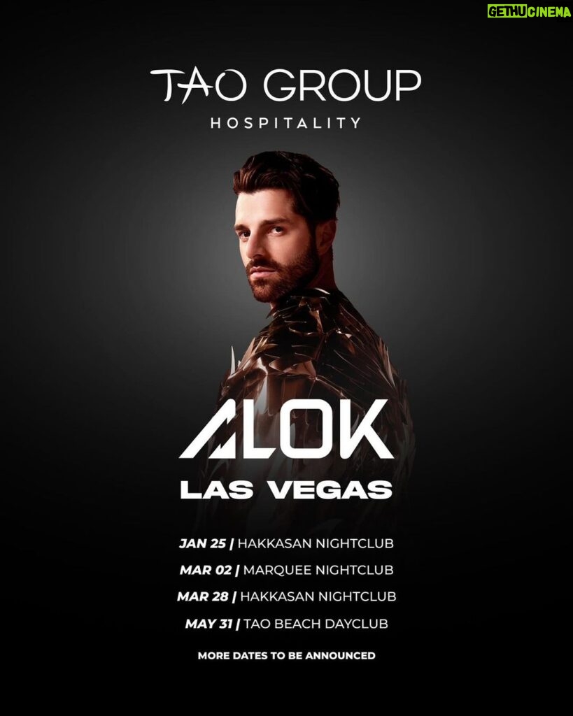 Alok Instagram - Hi! See you tonight at @hakkasannightclub Las Vegas 🔥 Las Vegas, Nevada