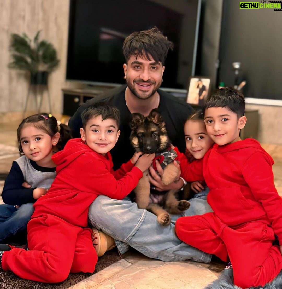 Aly Goni Instagram - Meet our new family member ‘Wolf’ 🥺❤️