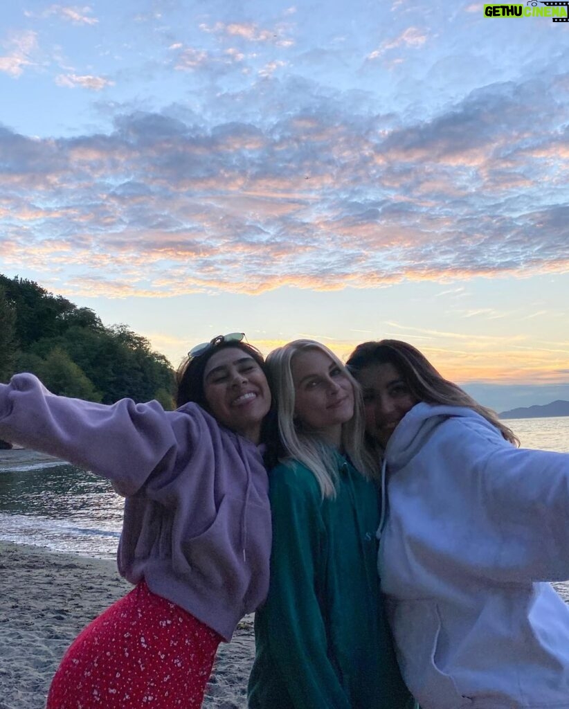 Alyssa Trask Instagram - Forever chasing sunsets🧡💜 Vancouver, British Columbia