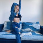 Alyssa Trask Instagram – Denim on Denim just got a whole new meaning💙