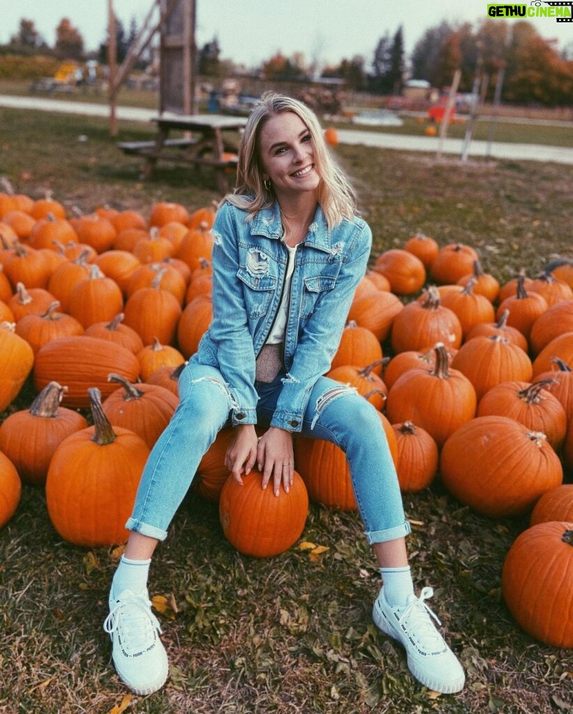 Alyssa Trask Instagram - Autumn skies and pumpkin pies🍂