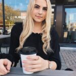 Alyssa Trask Instagram - Surprise surprise.. another coffee date wearing my @danielwellington accessories💍 I absolutely love my new ring to complete my look and match my bracelet! #dwcompletethelook #ad Use my code ALLYTRASK to shop this classic look on their website and get 15% off your order❤️ #danielwellington