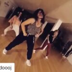 Alyssa Trask Instagram - Let’s take it S L O W E R..🎶 Moves by @mrleonblackwood 🙏🏼 👯‍♀️: @armandoooj @julietamilia
