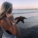Alyssa Trask Instagram - Twinkle Twinkle little star(fish)🌟🌟 ——————————————————————Check out @danielwellington for their Boxing Day deals to get a free strap with your purchase of select holiday bundles and use my promo code ALLYTRASK to get 15% off! #danielwellington #boxingdayxdw #ad Link in bio💋