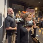 Amanda Cerny Instagram - Sign me up for the next mma match !!! Clearly I’m ready… as long as I can IMMEDIATELY get a chokehold and absolutely nothing else happens😂😂 Even though I get anxiety in big amped up crowds and am TERRIFIED of planes now for some reason… I made it to Manchester!!! -- So proud of you Logan! Winner winner fish and chip dinner🏴󠁧󠁢󠁥󠁮󠁧󠁿🤓! 💪❤️🚀🚀🚀 Manchester, United Kingdom