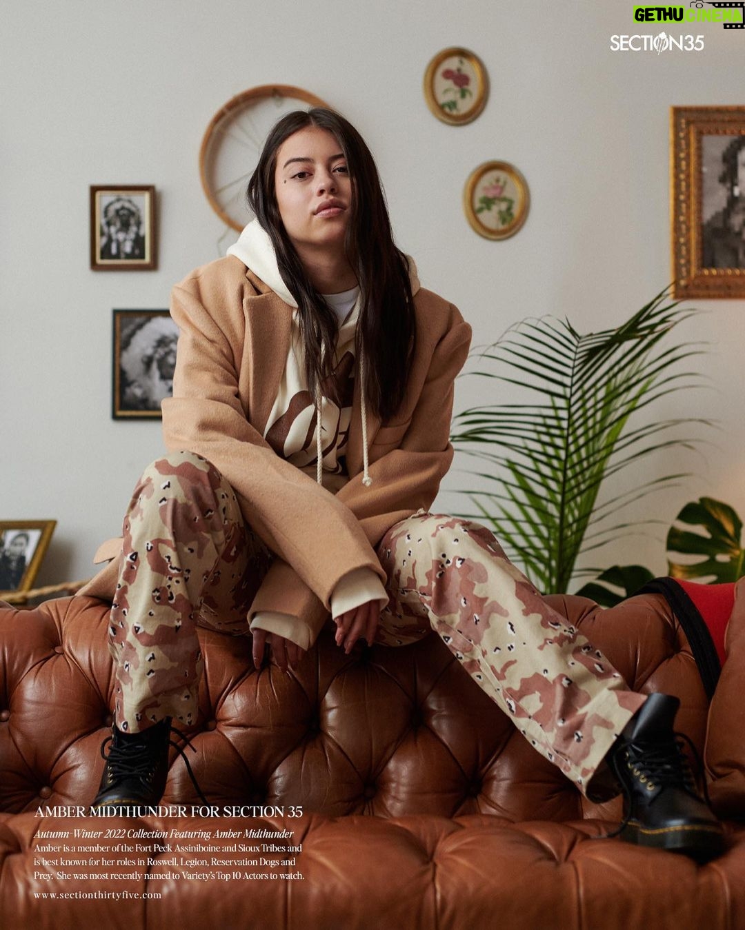 Amber Midthunder Instagram - Amber Midthunder for SECTION 35 Autumn Winter 2022 🪶 Collection drops 11.17.22 at 12 PM PST Photography: Alex Waber @alexwaber Model: Amber Midthunder @ambermidthunder Styling: Monika Wiatrowska @nikawiatr HMU: Maria Walton @mariareneemakeup Production: Layla Freig @lfconsulting.ca Creative Director: Justin Louis @sweetloo35 Xʷməθkʷəy̓əm, Səl̓ilwətaɁɬ, and Sḵwx̱wú7mesh Unceded Territory