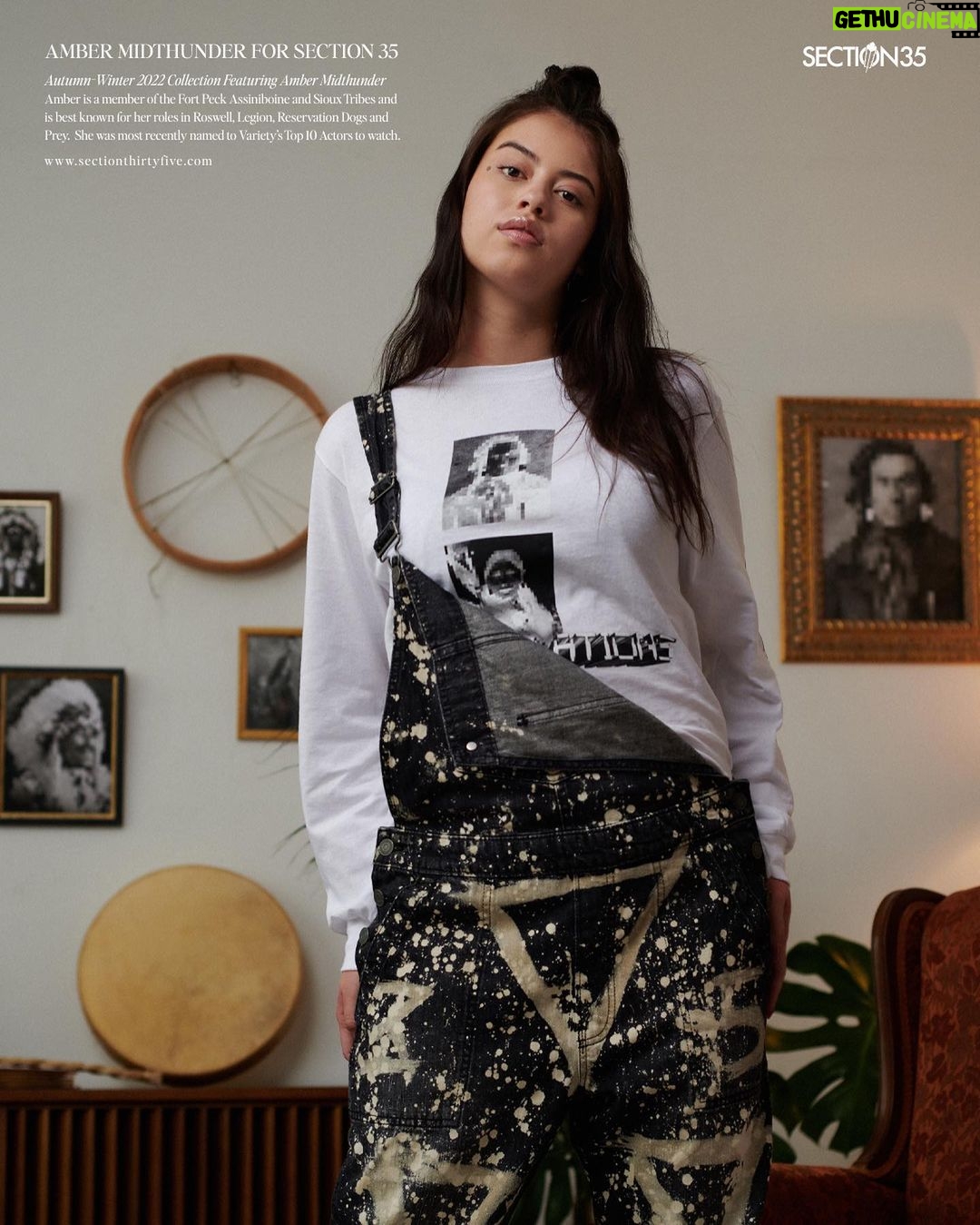 Amber Midthunder Instagram - Amber Midthunder for SECTION 35 Autumn Winter 2022 🪶 Collection drops 11.17.22 at 12 PM PST Photography: Alex Waber @alexwaber Model: Amber Midthunder @ambermidthunder Styling: Monika Wiatrowska @nikawiatr HMU: Maria Walton @mariareneemakeup Production: Layla Freig @lfconsulting.ca Creative Director: Justin Louis @sweetloo35 Xʷməθkʷəy̓əm, Səl̓ilwətaɁɬ, and Sḵwx̱wú7mesh Unceded Territory