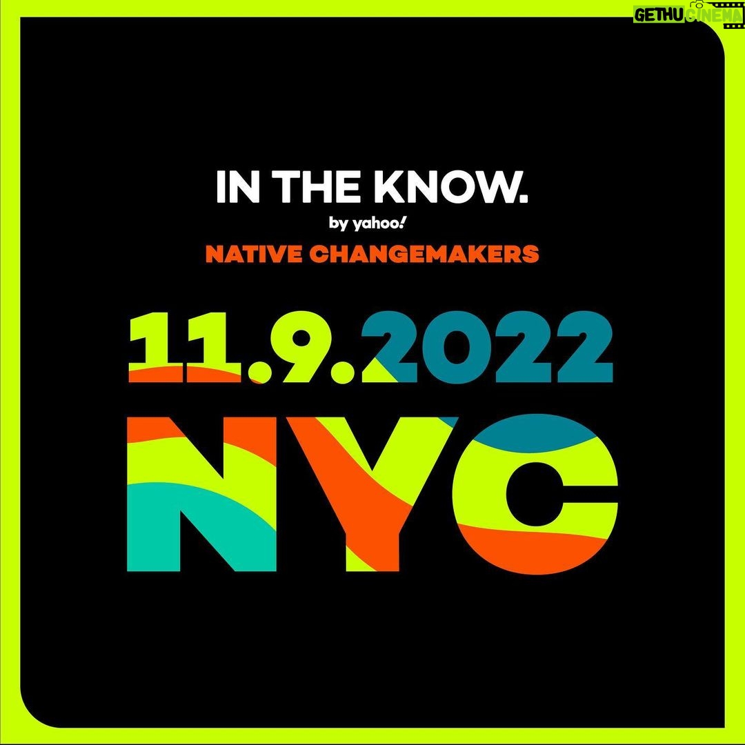 Amber Midthunder Instagram - Join me November 9th at In The Know by Yahoo: Native Changemakers! I’m excited to be headlining the fireside chat, talking about the importance of representation and celebrating the power and brilliance of Native people. Register now using code YAHOONative50 for 50% off — your ticket includes drinks, light bites, prizes, and a gift bag full of products from Native-owned businesses.