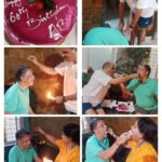 Ambika Ranjankar Instagram - A milestone, 60th Birthday.... Was away from home at work.. But these angels @satish_m_a and @sheetalarur made it up for me! Ever grateful for their love, support, blessings and wishes... #support #familytime #familypictures #celebratinglife #birthday
