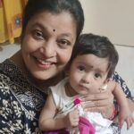 Ambika Ranjankar Instagram - Thanks a ton @aakshayranjankar and @tagtraumer_94 for visiting and getting along this bundle of joy Tanishka... The best Sunday of this year so far! #Instafam #Instagram #instaphoto #instapic #instalike #creators #creator #familytime #familypictures #sundayvibes #sunday #sundayfunday