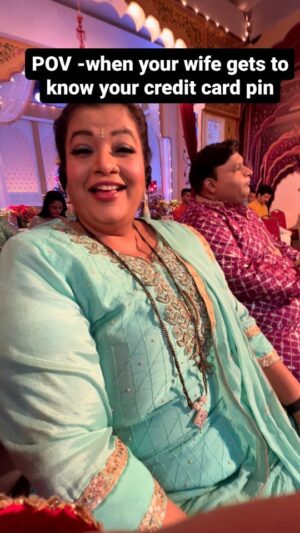 Ambika Ranjankar Instagram - when your wife gets to know your credit card pin 😭 

#nirmalsoni #foryou #foryoupage #funreels #comedyreels #comedy #sabtv #instagramreels #instagram #onscreencouple #couplegoals #festival #festivevibes #drhathi #tarakmehtakaultachashma #tmkoc