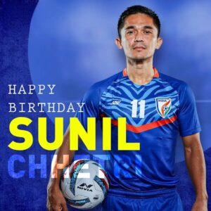 Ameer Vayalar Instagram - Wishing a very happy birthday to that man who will not lose to anybody in terms of giving the best for the country. Happy Birthday Captain 🫡 @chetri_sunil11
#SunilChhetri #happybirthdaysunilchetri #football #SunilChhetri #legendsunilchetri #indianfootballteam