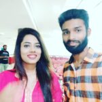 Ameer Vayalar Instagram - #with jolly miss in chunkzz movie @remya_actress @ansarvayalar #ameervayalar