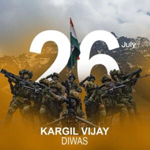 Ameer Vayalar Instagram - On this day, we honor the indomitable spirit and valor of our courageous soldiers who triumphed in the Kargil War. Let's cherish their sacrifices and vow to safeguard the unity & sovereignty of our beloved nation. Happy Kargil Vijay Diwas🇮🇳🎖️🙏

 #KargilVijayDiwas #kargilvijaydiwas #kargilwar #kargilwarheroes #kargilwar