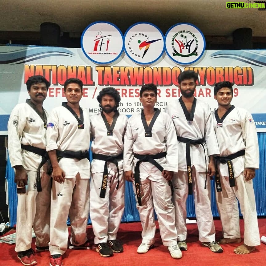 Ameer Vayalar Instagram - TAEKWONDO NATIONAL REFEREE/REFRESHER SEMINAR 2019 #tkdkerala #taekwondo association of kerala #ameervayalar