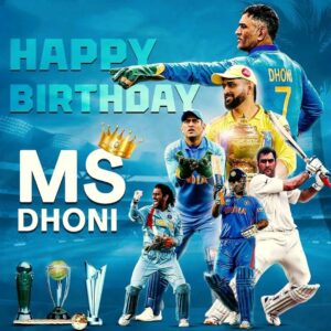 Ameer Vayalar Instagram - Wishing the legendary captain, MS Dhoni, a very
happy birthday!🎉🏏 Thank you for inspiring us
with your calmness, leadership, and unforgettable
helicopter shots. The cricketing world is forever
grateful for your contributions. Have an amazing
day, Captain Cool! #happybirth #daydhoni
#happybirthdaydhoniV #cricketfans
#cricketlive #cricketnewsinhindi
#indiancricketlovers #csk #msdhoni #dhonisir
#dhonisback #dhonibirthday
