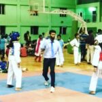 Ameer Vayalar Instagram - #friendstaekwondoacademy 62nd Kerala schools taekwondo championship 2018-19 Referees #tkdkerala #ameervayalar