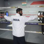 Ameer Vayalar Instagram – While standing infront of this arena, I can remember the pain and struggle to achieve my dreams in sports. 𝗜𝗡𝗗𝗜𝗔 was my emotion in my past, present and future. Kozhikode (Calicut), Kerala