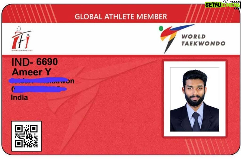 Ameer Vayalar Instagram - Finally got My Global Athlete Licence ....🇮🇳🇮🇳💪💪💪 #taekwondo #worldtaekwondo #tfi #tkdkerala #taekwondofedarationofindia #wt #coach #tkdcoach #globalathletelicence #athlet #india #ameervayalar