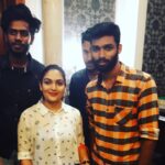 Ameer Vayalar Instagram - With actress #prayagamartin😍 @prayagamartin #ameervayalar