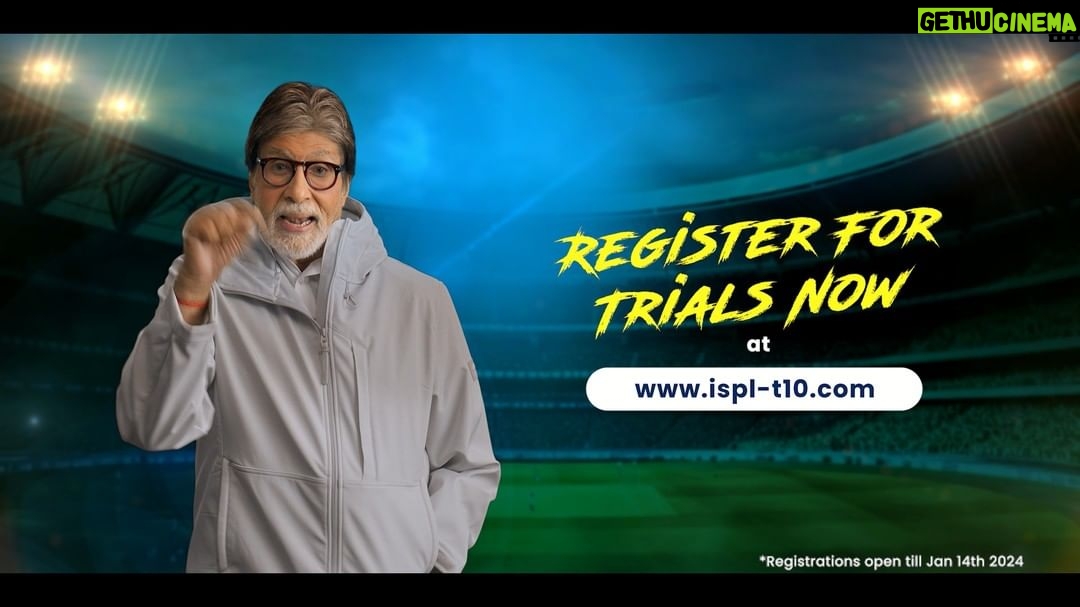 Amitabh Bachchan Instagram - अब मारो छक्के , Stadium में उचक्के !!🏏 Register now : https://ispl-t10.com amitabhbachchan's profile picture चलो न भैया .. मौक़ा आ गया यार !!!👍 Register now : https://ispl-t10.com #street2stadium #ispl #NewT10Era #EvoluT10n @surajsamat @amol_kale76 @advocateashishshelar @ravishastriofficial @ispl_t10