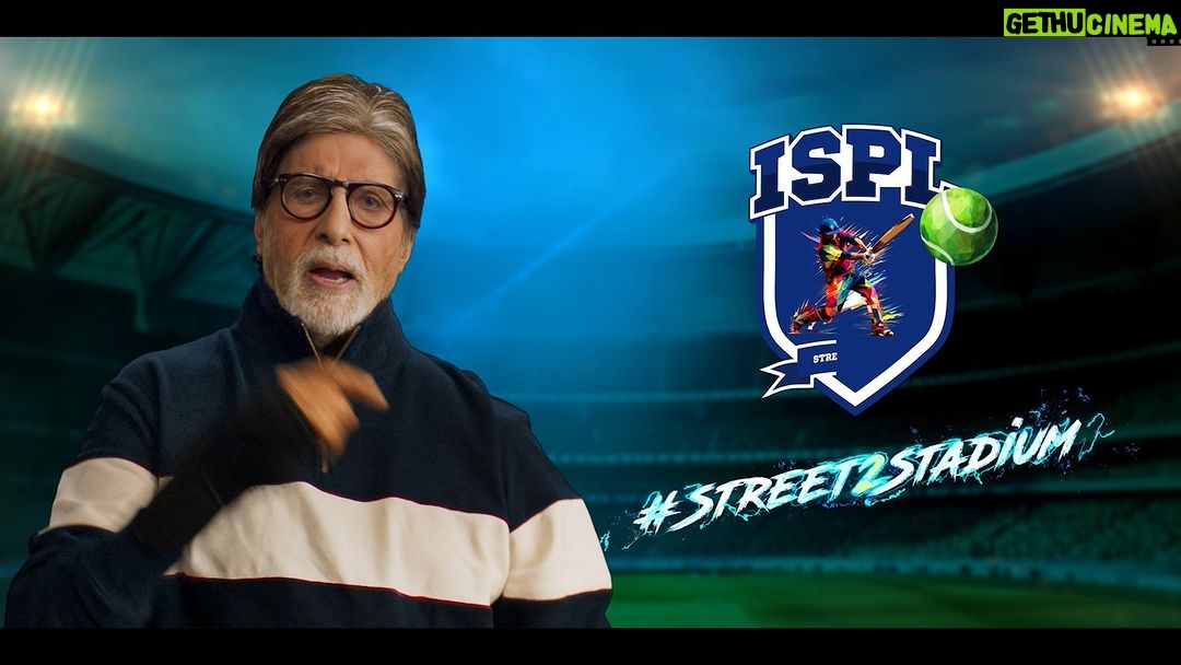 Amitabh Bachchan Instagram - आला रे आला .. ISPL आला .. Register now : https://ispl-t10.com #street2stadium #ispl #NewT10Era #EvoluT10n @surajsamat @amol_kale76 @advocateashishshelar @ravishastriofficial @ispl_t10