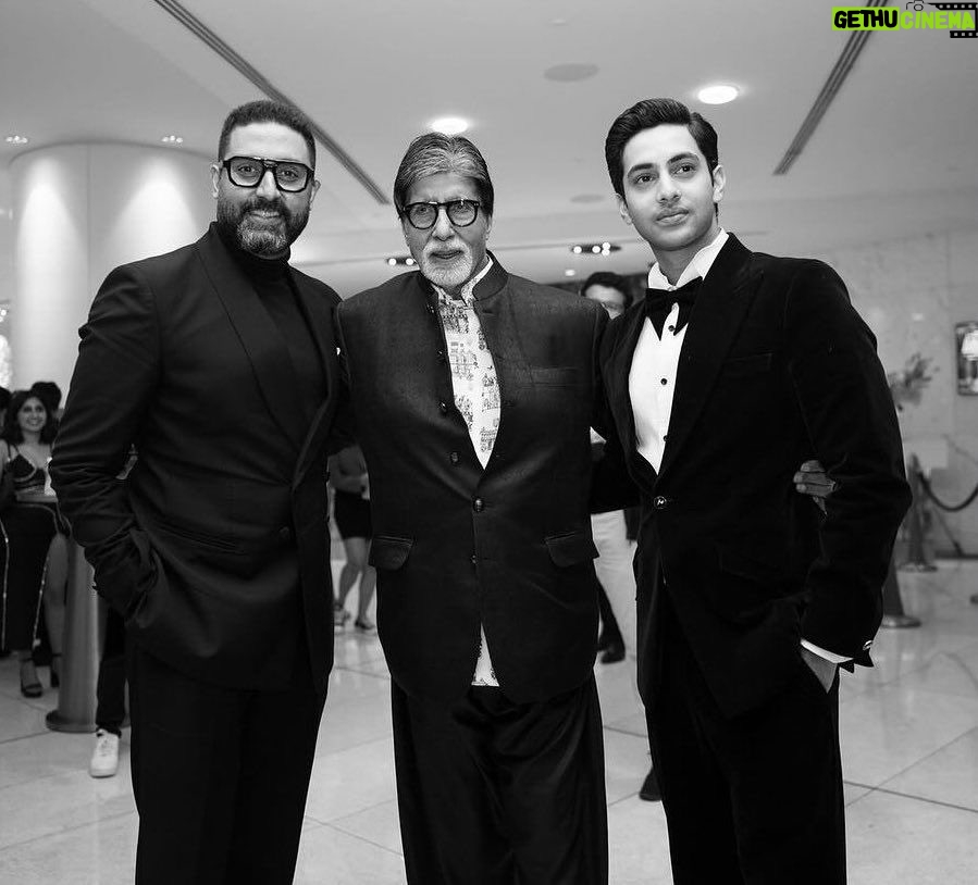 Amitabh Bachchan - 556.8K Likes - .. Agastya with love and more .. shine sway you are RIZZ !!!👍👍