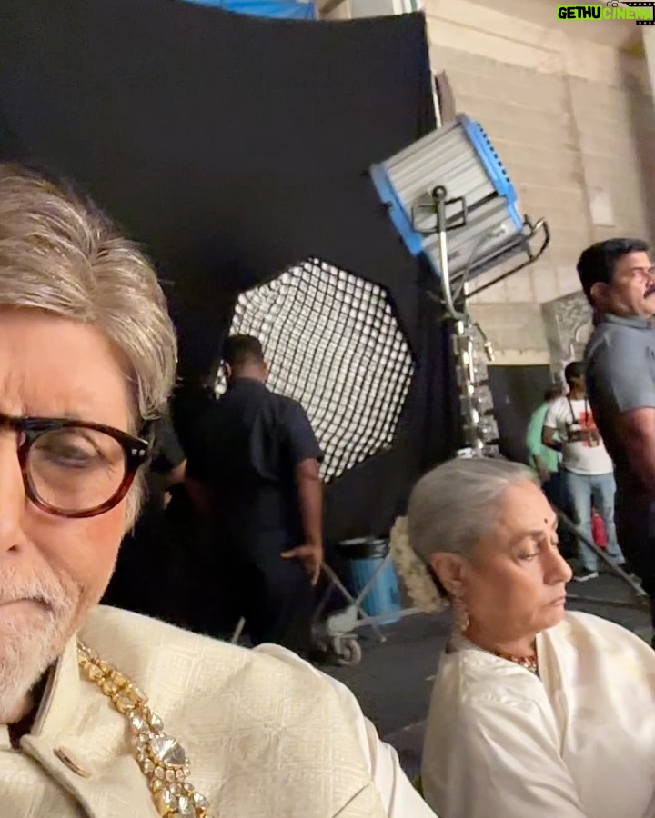Amitabh Bachchan - 1.8 Million Likes - … at work …