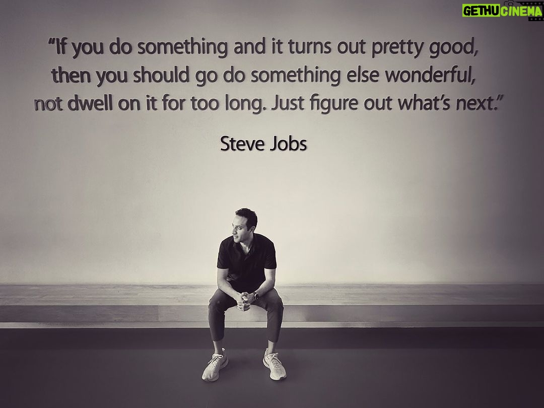 Amoghavarsha Instagram - As I walked the corridors of Apple - I see Steve Jobs vision and the legacy he’s left behind. I see a story that stays long after one is gone. I guess that’s what we all leave behind - a story. Appu left behind a story of humility and kindness. What is the story we all want to leave behind? thanks! @p.bash Apple Inc.