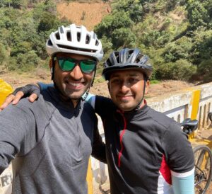 Amoghavarsha Instagram - Cycling for me has been a form of meditation. From showing me the path during my most difficult times to letting me soak nature in a very precious way - cycling has definitely changed my life for the better! A big thank you to my cycling mentor, my brother @rishyashringa and my cycling buddies @ankithjk and @greenroutes from cauvery peloton :) Happy #worldbicycleday