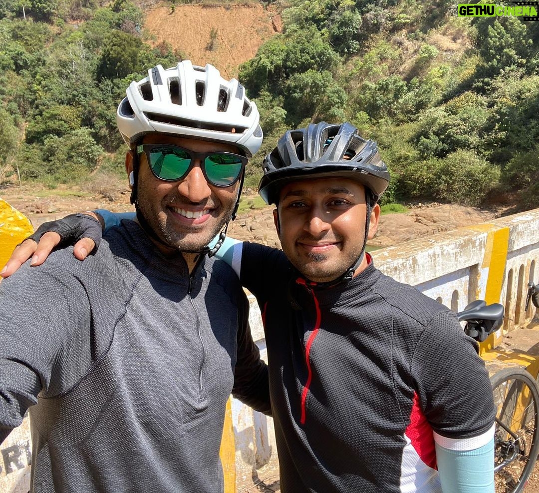 Amoghavarsha - 1.9K Likes - Cycling for me has been a form of meditation. From showing me the path during my most difficult times to letting me soak nature in a very precious way - cycling has definitely changed my life for the better! A big thank you to my cycling mentor, my brother @rishyashringa and my cycling buddies @ankithjk and @greenroutes from cauvery peloton :) Happy #worldbicycleday
