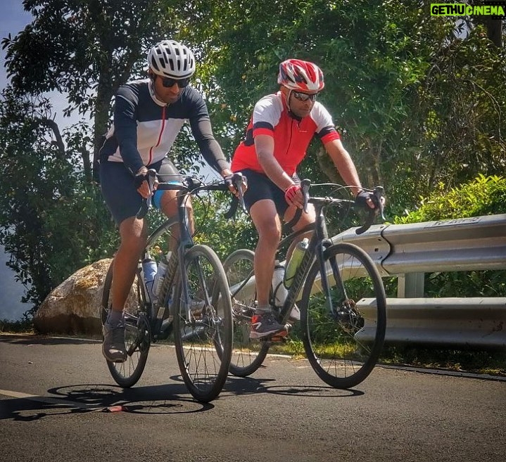 Amoghavarsha - 1.9K Likes - Cycling for me has been a form of meditation. From showing me the path during my most difficult times to letting me soak nature in a very precious way - cycling has definitely changed my life for the better! A big thank you to my cycling mentor, my brother @rishyashringa and my cycling buddies @ankithjk and @greenroutes from cauvery peloton :) Happy #worldbicycleday