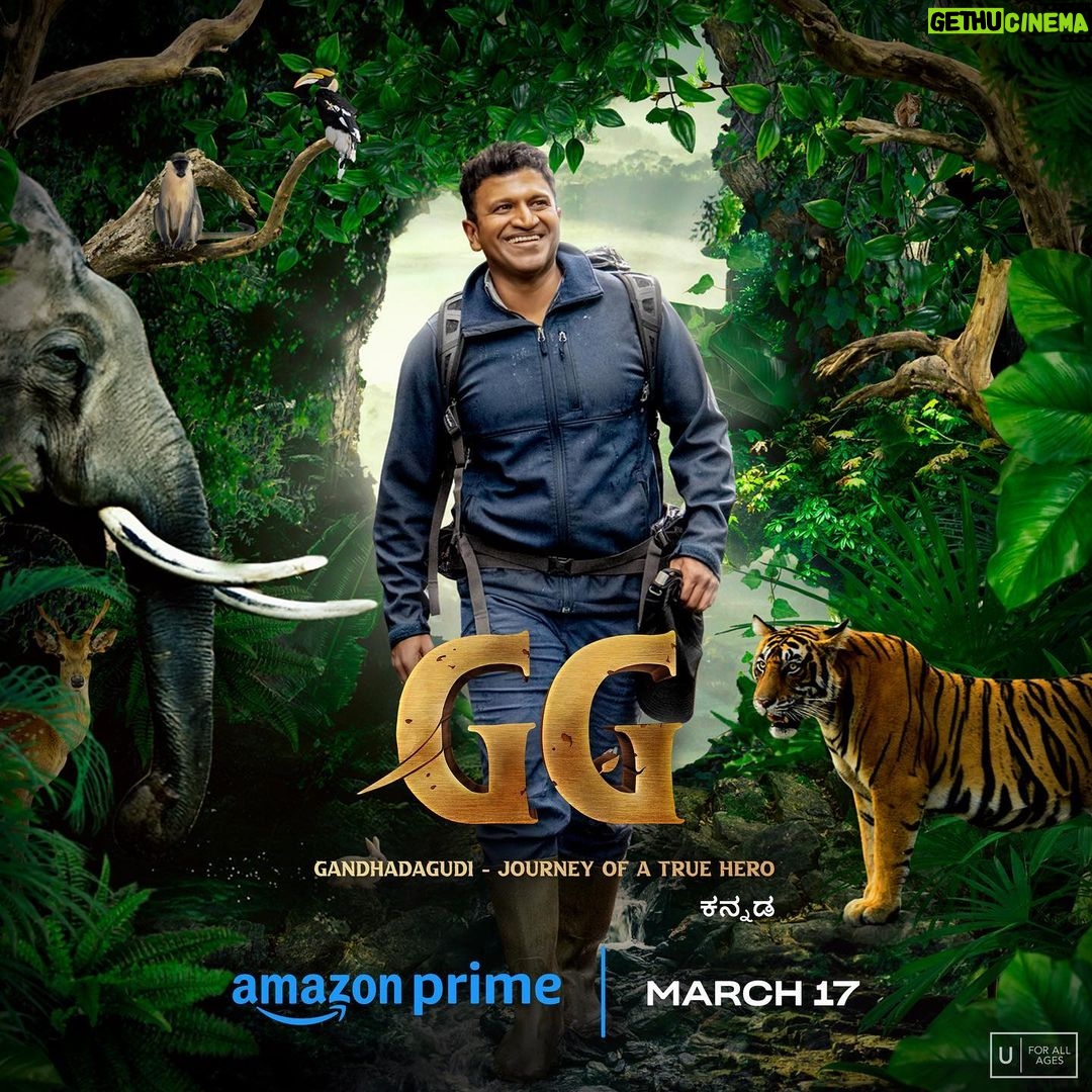 Amoghavarsha - 3.1K Likes - Come be a part of this epic journey this march 17! on @primevideoin
#GandhadaGudi
#DrPuneethRajkumar @ashwinipuneeth.rajkumar @prk.productions @prk.audio @mudskipper.in @b_ajaneesh @satishvinsta
#GGMovie