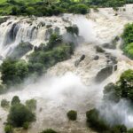 Amoghavarsha Instagram - This majestic waterfalls of #Shivanasamudra is abundance ✨, used to cycle to this place from my place. Namma mane! Namma Gandhada Gudi! #ggmovie #gandhadagudi #wildkarnataka #Nature #WanderLust #Waterfalls #NatureLovers #NaturePhotography #PhotoOfTheDay