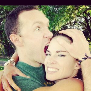 Amy Bailey Instagram - Happy birthday @miniateam 💥💥

When my mom first met you, we were still just friends. But she knew something was up because you made me so mad and “nobody ever makes Amy mad”. I guess you just got under my collar and fluffed up my pantaloons the way no one else ever had. 

20+ years later you’re still fluffing up my pantaloons, which I suppose explains all these kids in our house. Speaking of which, I had better get back to organising the birthday breakfast and timing it so that you get the best birthday gift of all: a steaming hot, totally not lukewarm, uninterrupted, cup of coffee. I know, I know, it’s an epic gift, and not likely to happen, (👧👦👶) but I love you THAT MUCH to try.

Happy birthday ya filthy animal 😜

💜💜💜💜💜💜💜💜💜💜💜