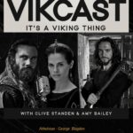 Amy Bailey Instagram - We are SOOOO CLOSE to dropping our first episode of VIKCAST @vikcastofficial …the podcast you #vikings fans have been waiting for!! Delighted to announce that our talented buddy, the phenomenal George Blagden @gblagden aka Athelstan was our first guest. @clivestanden and I laughed so hard recording this with him. So many stories…we could have gone on for ages… Check out @VIKCASTOFFICIAL for updates about where you can listen. We are working hard to getting out soon! Much love 💜💜 #VIKCAST #VIKCASTOFFICIAL #VIKCASTPODCAST #ITSAVIKINGTHING