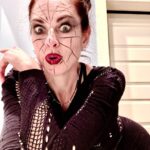 Amy Bailey Instagram - I’m not 3 days late posting a Halloween pic, this is how I dress everyday, duh. See you at the grocery store! 🕷🕸