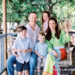 Amy Bailey Instagram - AUSTIN LIFESTYLE Magazine…August issue…featuring my little clan 🥰 Long list of lovely folks to thank: mentioned below 😘 And I’m swiping screenshots and reposts from @miniateam and @simplyjen22 because they are the social media gurus and I am the errant plebeian 🥸 🔁******🔁 Posted @withregram • @simplyjen22 When a mutual friend introduced @sarahlucyivens & me to @officialamybailey a couple of years ago (thank you @thestevedennis !) it was friendship at first sight. Besides a royally good actress (she played a Queen on Vikings and can currently be seen on @thechosentvseries ), Amy is super authentic, passionate, hardworking, generous in time and spirit, has amazing style, is a great friend, mom and so much more. It was a treat to spend an afternoon with her, her husband Anthony (who she met while they were both professional ballet dancers in NYC many years ago), @miniateam and their 3 children Allegra, Atticus, and Archer, ‘the Mini A-Team,’ at some of their favorite places in Bastrop (that have since become some of my favorites as well). Check out the August Kids & Pets Issue to learn more about Amy & family + lots of good 🐶 content - including a story on dog rescues I’ve been looking forward forward to sharing. Cover feature credits: 📸: @jennamcelroyphoto ✍🏼: @sarahlucyivens 💄: @ericagraybeauty 👗👔: @estilo_austin @estiloaustinmen @estiloaustinkids 💎: @kormanfinejewelry 📍: @neighbors_tx @paintedporchbookshop @toughcookiebastrop Creative Director: @simplyjen22