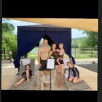 Amy Bailey Instagram - Thank you @hyattlostpines for hosting us! Such a beautiful time and what a gorgeous setting! The Baileys will be back 💜💚 Special thanks and welcome to Irby Movart, the new GM who is overseeing some exciting renovations, and to Juniper who took great care of us on the lazy river 🥰