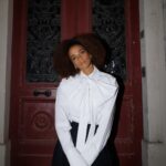 Ana Sofia Martins Instagram - In Paris for the presentation of @rabanne X @hm ✨️ Thank you for having me @amariaresende 🤍 📸 @pedroatgomes Wearing head-to-toe @hm studio 🎀 Make up: @alexandraleforestier_makeup Nails: Lorena @gi.coracao.beleza Club Silencio Paris
