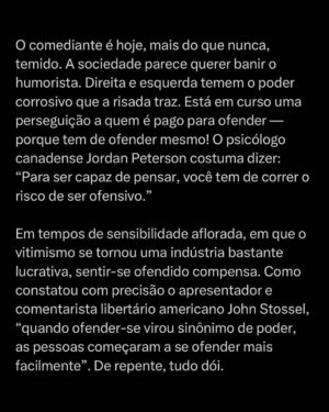 André Marinho Instagram - 🤣🚫⚠️ O AUTORITARISMO DETESTA O RISO! Minha reflexão sobre a censura prévia imposta pelo Ministério Público ao @leolins e a atual perseguição aos humoristas Brasil e mundo afora. Concordam? Discordam? Comente aqui a sua opinião e vamos conversar sobre o tema do dia! Seguimos juntos 🤝🚀