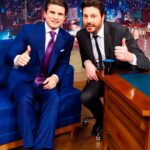 André Marinho Instagram - 🌃🎙📺⭐️ É HOJE!! Estamos de volta na tela do @sbtthenoite logo mais às 00h45 no clima de Copa com o grande @danilogentili divulgando meu primeiro livro “O Brasil (Não) É Uma Piada” (link da Amazon nos meus stories)! ->> Minha ida ao talk-show em 2019 foi o primeiro grande divisor de águas da minha carreira – uma noite mágica! (link nos stories) Comenta aqui se você lembra daquele programa! ->> Muito obrigado a toda produção do programa pelo carinho de sempre. O papo foi novamente sensacional e não vejo a hora de em breve assistir ao lado de vocês. Seguimos juntos! 🤝🚀 SBT - Sistema Brasileiro De Televisão