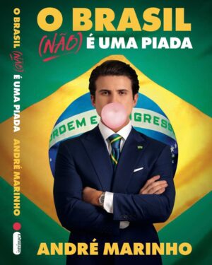 André Marinho Instagram - 🇧🇷🆕📖 Muito feliz em finalmente anunciar o meu primeiro livro, “O BRASIL (NÃO) É UMA PIADA”, que será publicado pela editora @intrinseca ! Vi e vivi um roteiro surreal nos últimos anos, e aprendi que, na política e no humor, é melhor nunca duvidar do impossível, pois às vezes ele é o mais provável de acontecer. 

Revelo em detalhes os bastidores da campanha vitoriosa de Bolsonaro, dentro da minha casa (🫠) em 2018, e também da minha passagem pela Jovem Pan (🤔). Nem o Leo Dias imagina o que está por vir! 😅 Além de uma análise mais ampla da loucura contemporânea do Brasil e do mundo. 

->> A Pré-Venda já está aberta em todas as plataformas virtuais (link na minha bio) e teremos muito mais novidades até o lançamento oficial no dia 15 de Setembro, que é quando o livro estará nas livrarias de todo o país! Mal posso esperar para que cada um de vocês tenha o livro em mãos. Espero que se divirtam lendo tanto quanto eu me diverti escrevendo! Seguimos Juntos! 👊🏼🤝