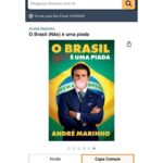 André Marinho Instagram - 🇧🇷🆕📖 Muito feliz em finalmente anunciar o meu primeiro livro, “O BRASIL (NÃO) É UMA PIADA”, que será publicado pela editora @intrinseca ! Vi e vivi um roteiro surreal nos últimos anos, e aprendi que, na política e no humor, é melhor nunca duvidar do impossível, pois às vezes ele é o mais provável de acontecer. Revelo em detalhes os bastidores da campanha vitoriosa de Bolsonaro, dentro da minha casa (🫠) em 2018, e também da minha passagem pela Jovem Pan (🤔). Nem o Leo Dias imagina o que está por vir! 😅 Além de uma análise mais ampla da loucura contemporânea do Brasil e do mundo. ->> A Pré-Venda já está aberta em todas as plataformas virtuais (link na minha bio) e teremos muito mais novidades até o lançamento oficial no dia 15 de Setembro, que é quando o livro estará nas livrarias de todo o país! Mal posso esperar para que cada um de vocês tenha o livro em mãos. Espero que se divirtam lendo tanto quanto eu me diverti escrevendo! Seguimos Juntos! 👊🏼🤝