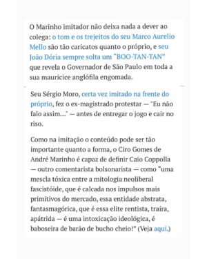 André Marinho Instagram - 🇧🇷🗞💬 Tô no @braziljournal ! Grande honra ter um pouco da minha história contada por essa publicação que tanto respeito e admiro. Minha visão e projetos apresentados por Geraldo Samor, referência no jornalismo político e econômico. Espero que vocês curtam a leitura. Bom domingão a todos! Seguimos juntos! 📈👊🏼