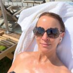 Andrea McLean Instagram - This week I was invited to try out the 3D MediSpa at Champneys Trying, courtesy of 3D Aesthetics. As a post GCSE treat I took Amy along to enjoy a bit of R&R and to have some Mum / Daughter time, and we were really lucky with the weather so it felt like we’d gone away on holiday - with only a trip down the motorway instead of a flight! 🙌 I decided to try the @3dlipo treatment on my stomach, an area that has not looked its best since it experienced: 2 large pregnancies, 2 emergency caesareans, 3 hernias, two laparoscopies and one hysterectomy. It’s been through a LOT! The treatment didn’t hurt at all, was non-invasive, just a bit juddery which made me laugh out loud it was so strange. Sophia who treated me was lovely, and really knew her stuff. I can already see a difference in skin texture, which is great. A beautiful room, great food; Amy loved the cakes in the Terrace Cafe, I very much liked the glass of bubbles with dinner. 😄 We were able to wander about and find our own little spaces to relax, and discovered the joys of a HEATED WATER BED in one of the relaxation rooms! I want to move in and stay forever. @3daestheticschampneys @champneysspas #GIFTED.